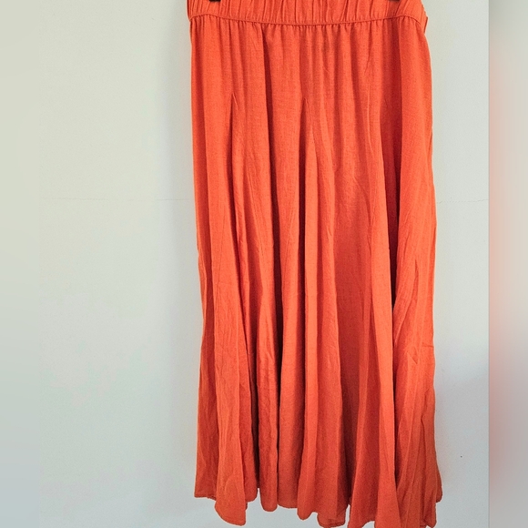 Universal Thread Linen Blend Maxi Skirt - Picture 2 of 4